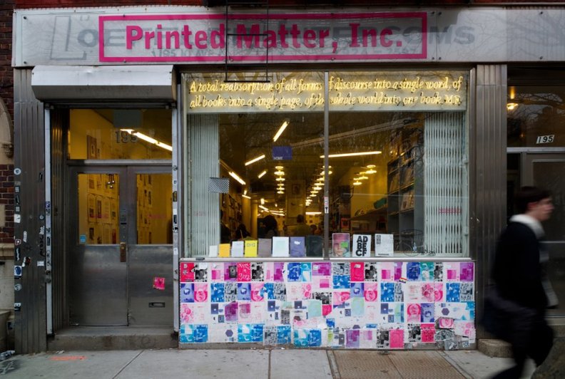 Open Call Printed Matter _storefront